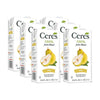 Ceres 100% All Natural Pure Fruit Juice Blend—Delicious Pear Edition—No Added Sugar, Cholesterol Free, Gluten Free—33.8 FL OZ (Pack of 6)