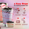 Pocas Bubble Tea Kit, Brown Sugar 2-Pack – Instant Milk Tea Powder with Authentic Tapioca Pearls for Instant Bubble Tea, 10 Kits