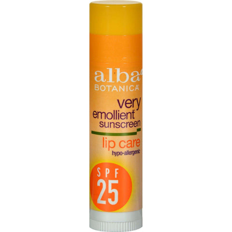 Alba Botanica Very Emollient Sunblock Lipcare Spf 25 - 0.15 Oz,Alba Botanico,OxKom