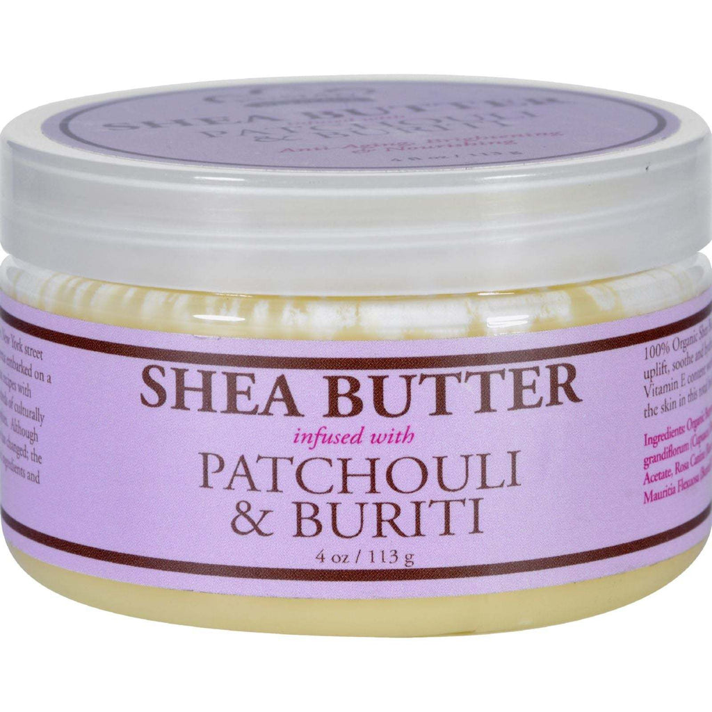 Shea Butter Patchouli and Buriti 4 Ounces,NUBIAN HERITAGE,OxKom
