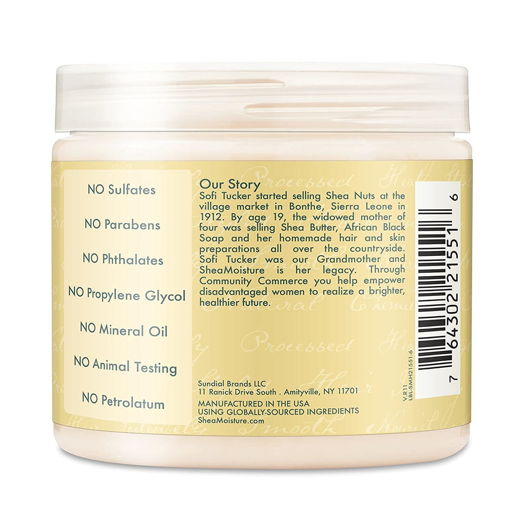 Shea Moisture Oil Strengthen, Grow, and Restore Leave-In Conditioner 16 oz,SheaMoisture,OxKom
