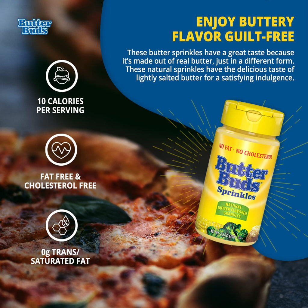 Butter Buds Sprinkles 2.5 Ounce
