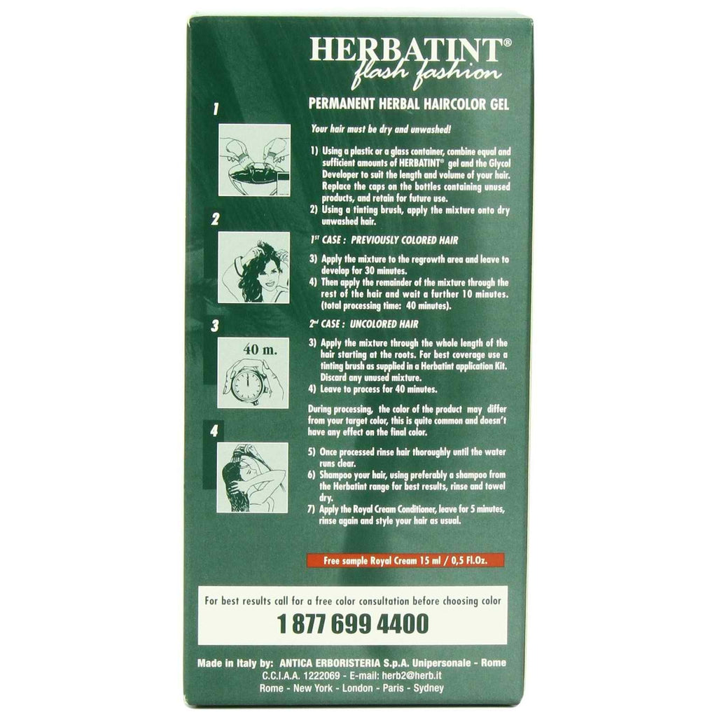 Herbatint Permanent Herbal Haircolour Gel FF5 Sand Blonde - 1 Kit,HERBATINT,OxKom