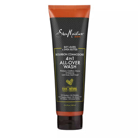 Shea Moisture Bourbon Commodore 4-in-1 All-Over Wash 10.3 oz,SheaMoisture,OxKom