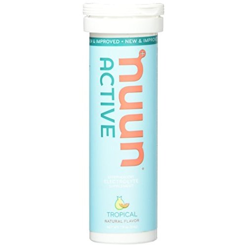 Nuun Hydration Drink Tab - Active - Tropical - 10 Tablets -,NUUN HYDRATION,OxKom