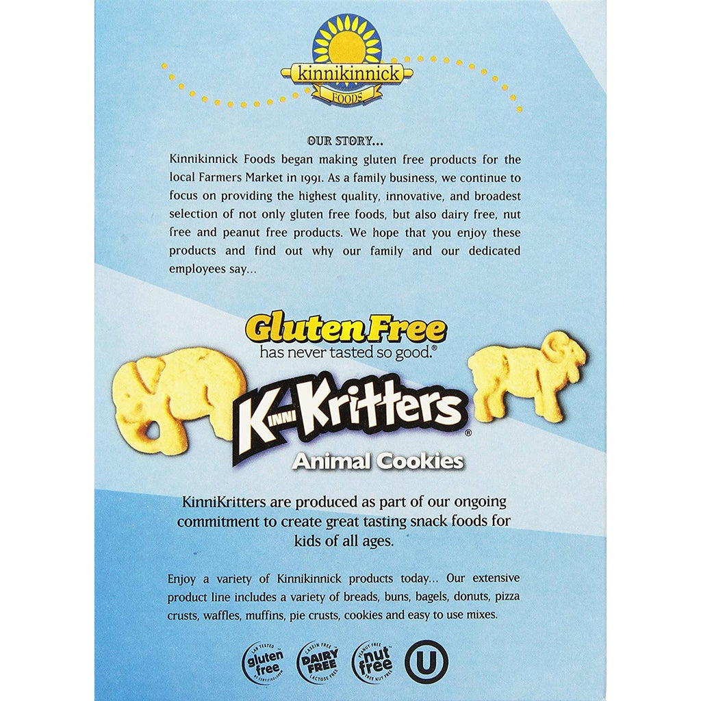 Kinnikinnick Animal Cookies -  - 8 oz.,KINNIKINNICK,OxKom