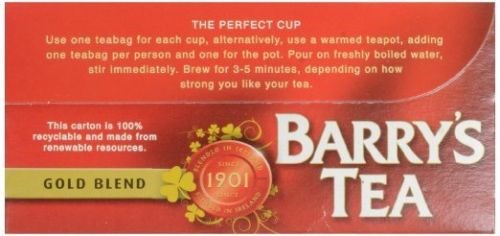 Barry'S Tea Gold Blend Irish Tea, 80 Tea Bags