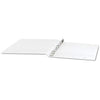 Deluxe Round Ring Vinyl View Binder, 1/2" Capacity, White,UNIVERSAL OFFICE PRODUCTS,OxKom