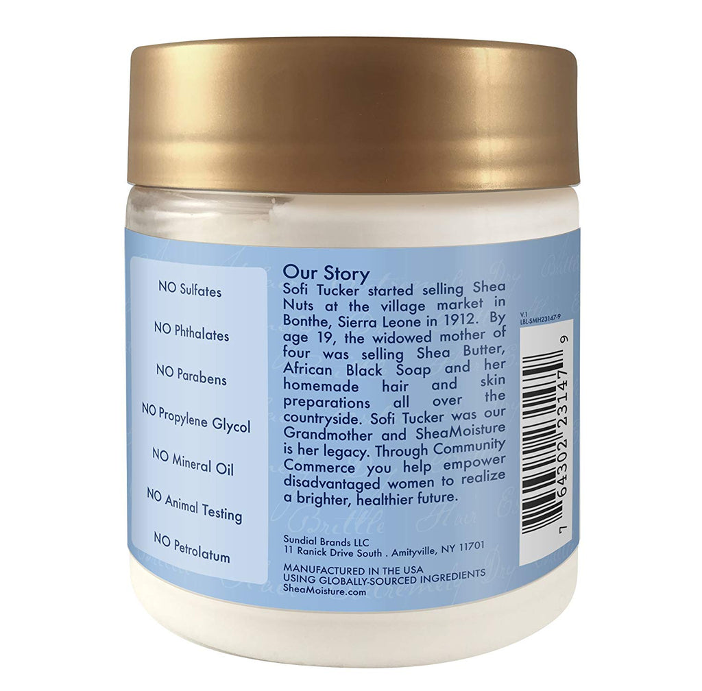 Shea Moisture, Manuka Honey - Yogurt, Hydrate + Repair Protein Treatment 8oz