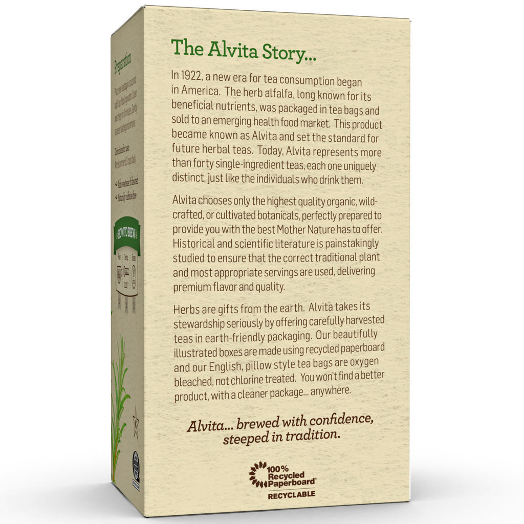 Alvita Tea - Organic - Rosemary Herbal - 24 Tea Bags