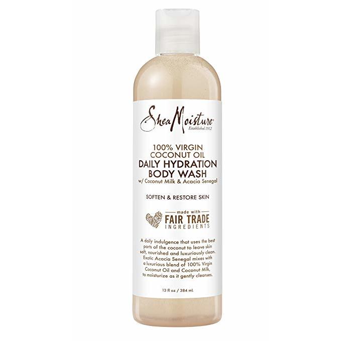 Shea Moisture Virgin Coconut Oil Daily Hydration Body Wash 13oz,SheaMoisture,OxKom