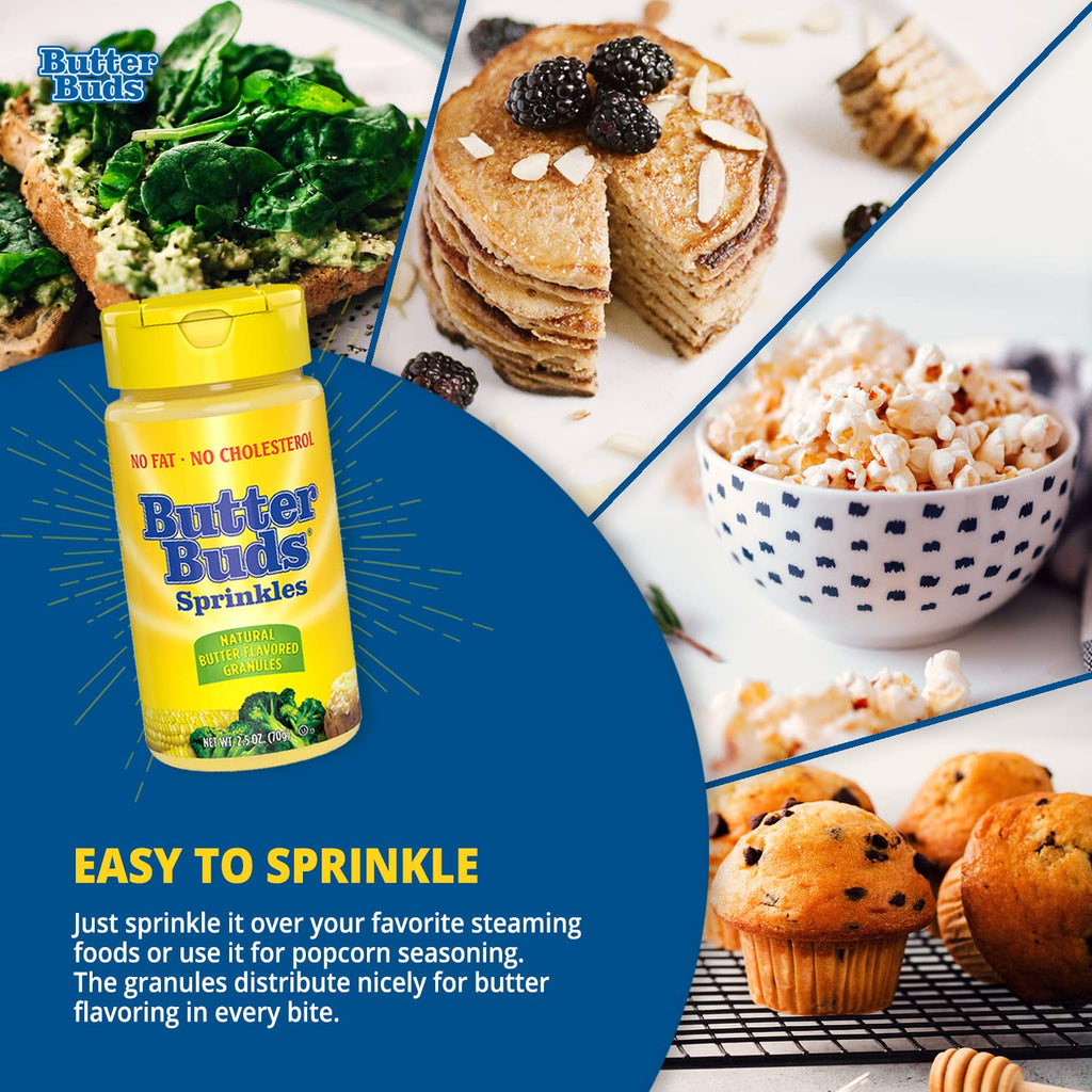 Butter Buds Sprinkles 2.5 Ounce