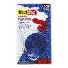 Arrow Message Page Flags in Dispenser, "Sign Here", Red, 120/Dispenser,REDI-TAG CORPORATION,OxKom