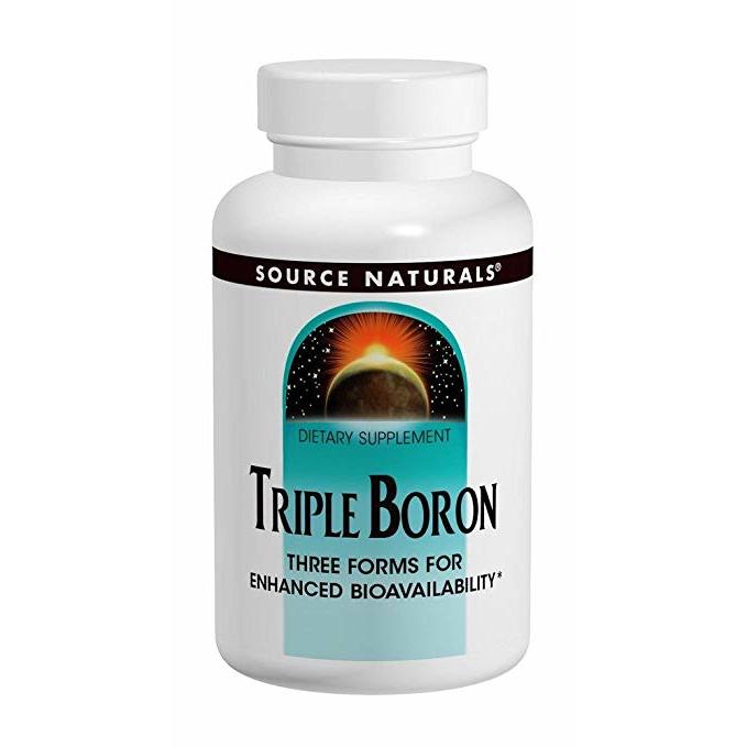 Source Naturals Triple Boron 3 mg 100 Capsule,Source Naturals,OxKom