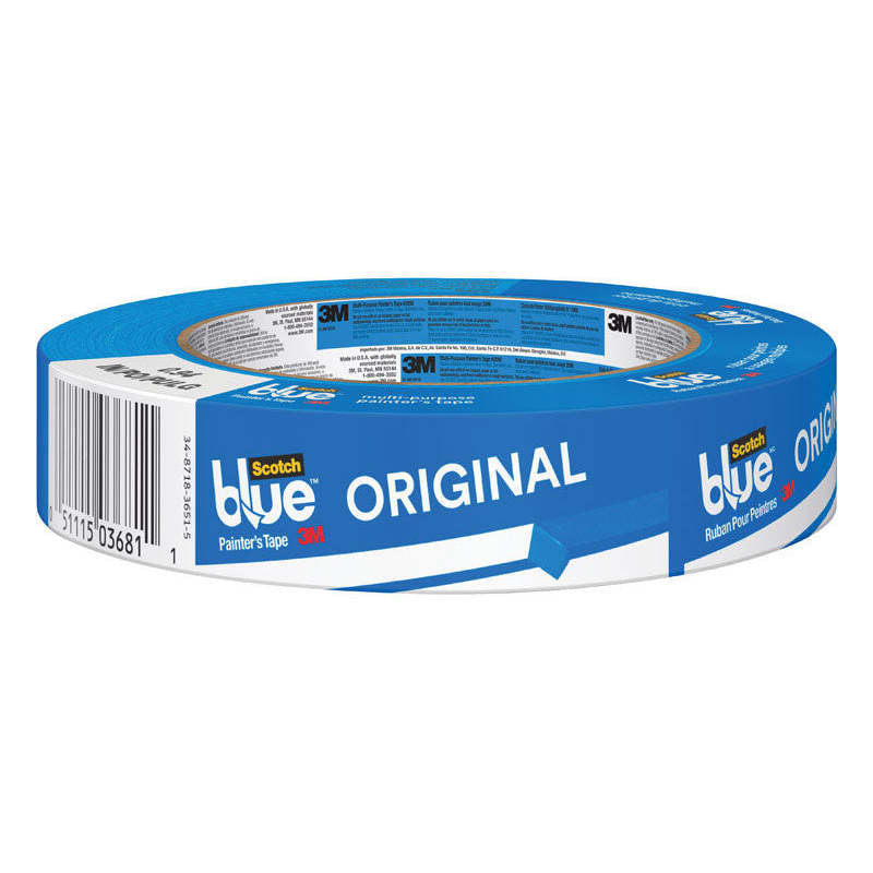 ScotchBlue Painter's Tape, .94" x 60yds,3M,OxKom