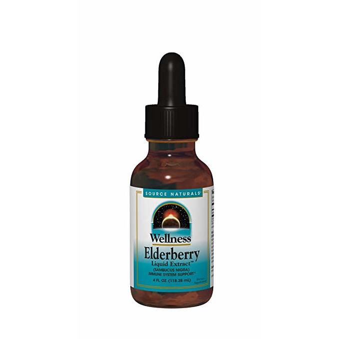 Source Naturals Wellness Elderberry Extract™ 4 oz. Liquid,Source Naturals,OxKom