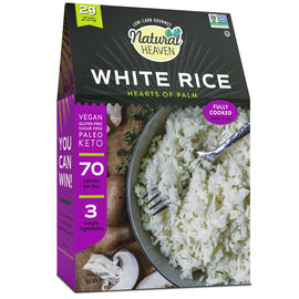 Natural Heaven White Rice Hearts Of Palm 9 oz.