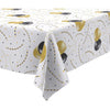 Party Tablecloth Black & Gold Balloons Set Of 4 Disposable Decor,Chateau Fine Tableware,OxKom