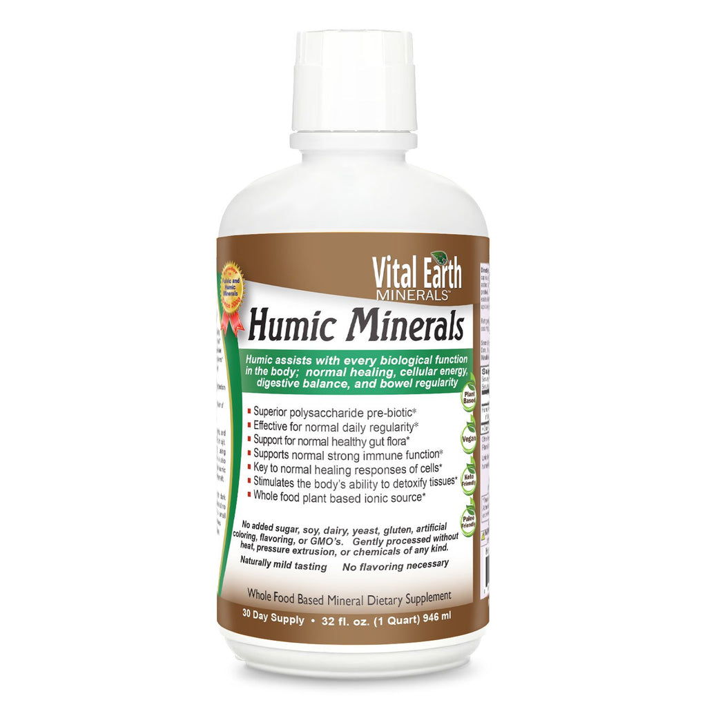 Vital Earth Minerals Humic Minerals - 32 Fl Oz
