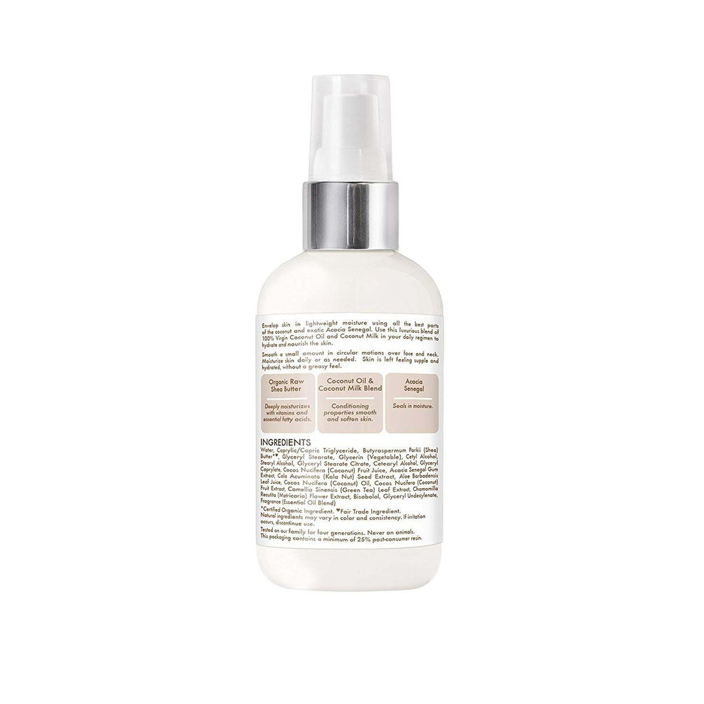 Shea Moisture Virgin Coconut Oil Daily Hydration Facial Lotion 3oz,SheaMoisture,OxKom