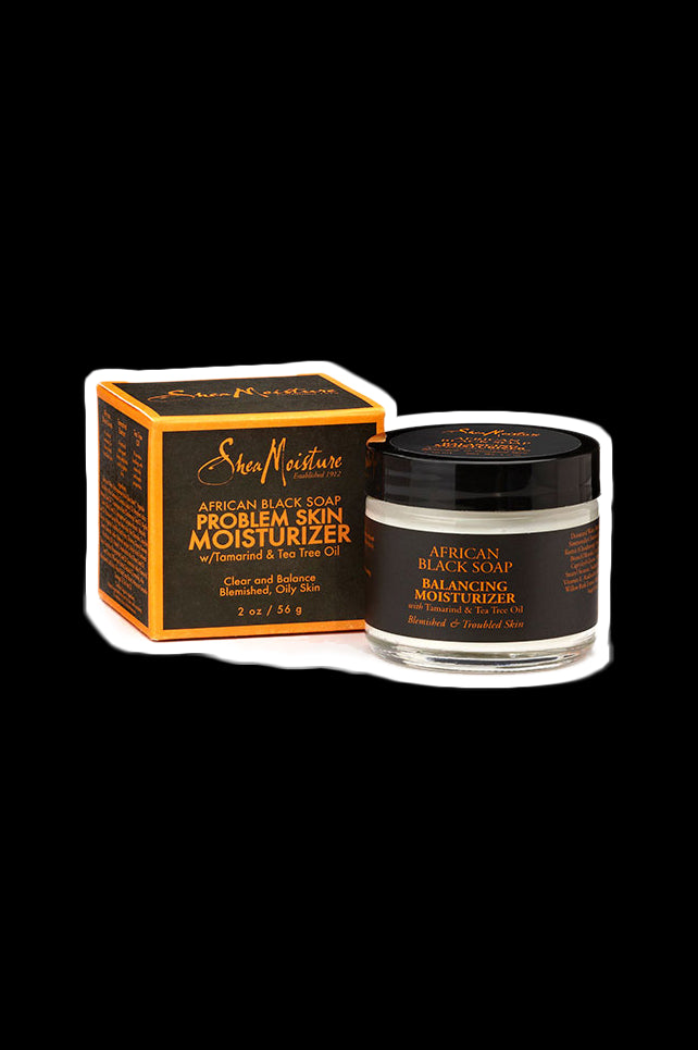 Shea Moisture African Black Soap Problem Skin Facial Mask 4 Oz