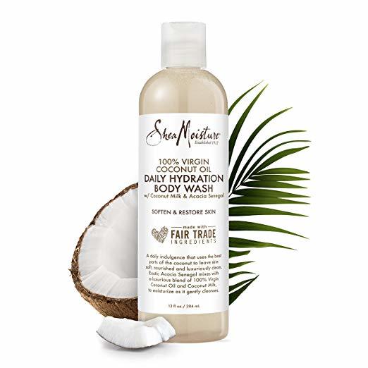 Shea Moisture Virgin Coconut Oil Daily Hydration Body Wash 13oz,SheaMoisture,OxKom