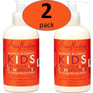 Shea Moisture Kids Extra-nourishing Conditioner, Mango - Carrot 8 oz
