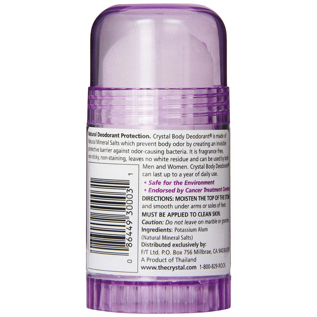 Crystal Body Deodorant Stick - 4.25 oz,CRYSTAL,OxKom