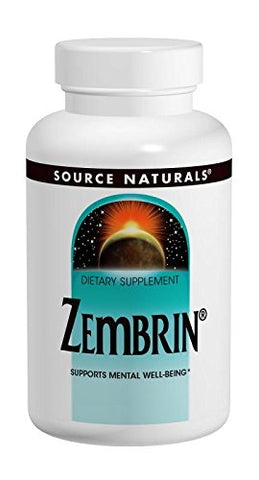 Source Naturals Zembrin 25 Mg 30 Tablet