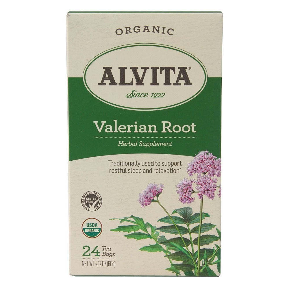 Alvita Teas Organic Herbal Valerian Tea - 24 Bags,ALVITA,OxKom