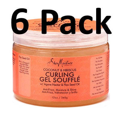 Shea Moisture Coconut & Hibiscus Curling Gel Souffl 12 Oz,SheaMoisture,OxKom