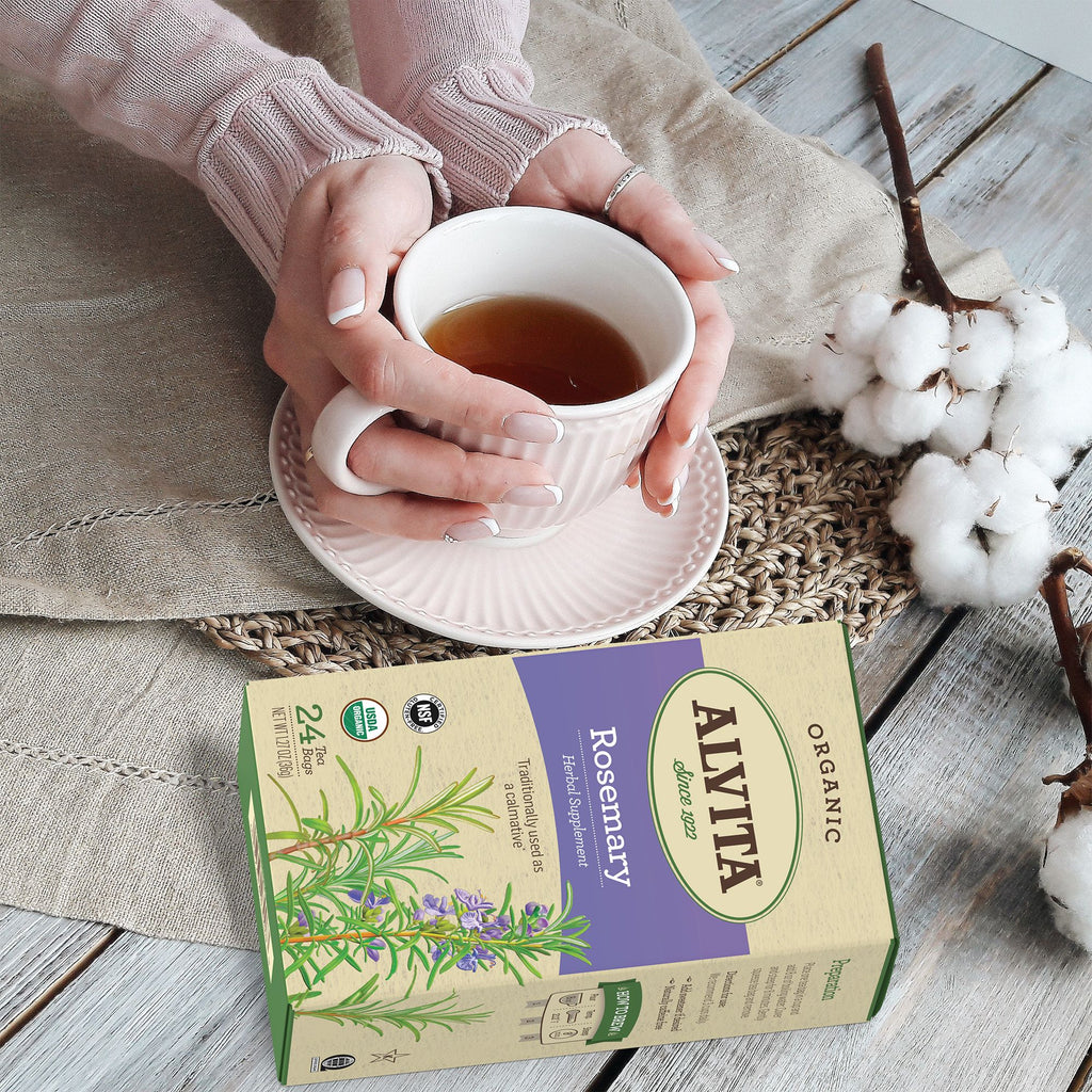 Alvita Tea - Organic - Rosemary Herbal - 24 Tea Bags
