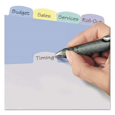 AVERY-DENNISON, Translucent Multicolor Big Tab Dividers, 8-Tab, 8-1/2 x 11,,AVERY,OxKom