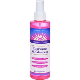 Heritage Products Rosewater and Glycerin - 8 fl oz,HERITAGE STORE,OxKom