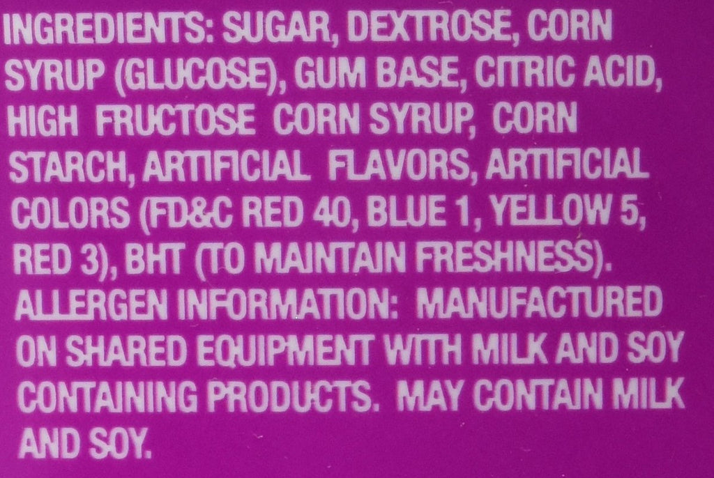 Dubble Bubble America's Original Assrtd Flavors Gum Tub Kosher Candy 300 Count