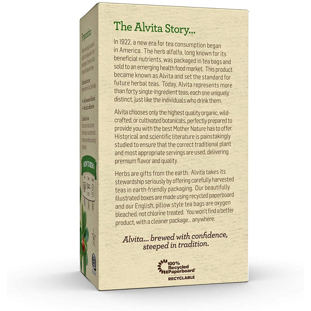 Alvita Teas Organic Uva Ursi Tea Bags - 24 Bags,ALVITA,OxKom