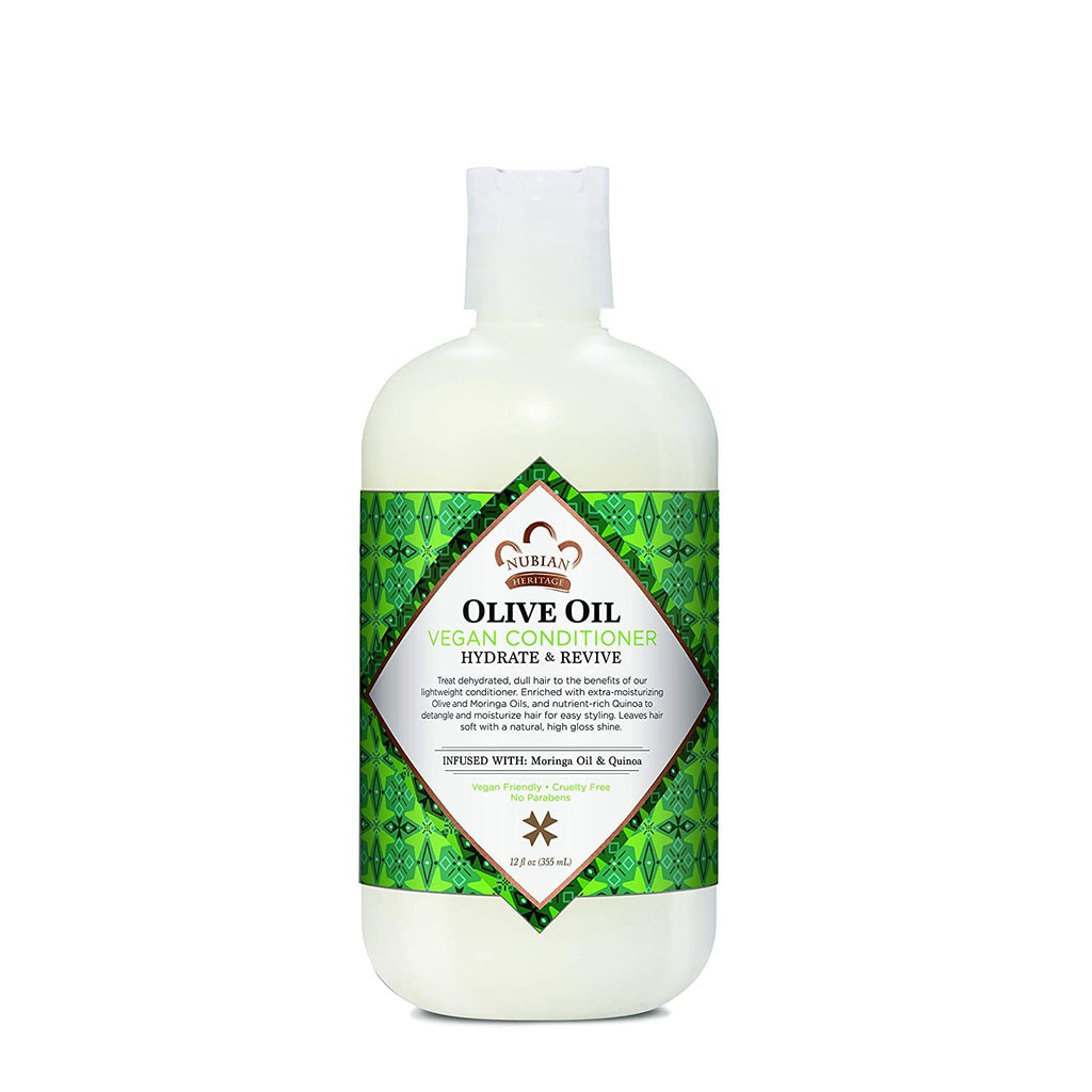 Nubian Heritage - Conditioner Olive Oil Vegan - 12 FZ,NUBIAN HERITAGE,OxKom