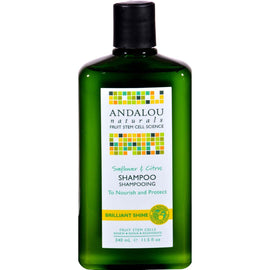 Andalou Naturals Brilliant Shine Shampoo Sunflower And Citrus - 11.5 Fl Oz,ANDALOU NATURALS,OxKom
