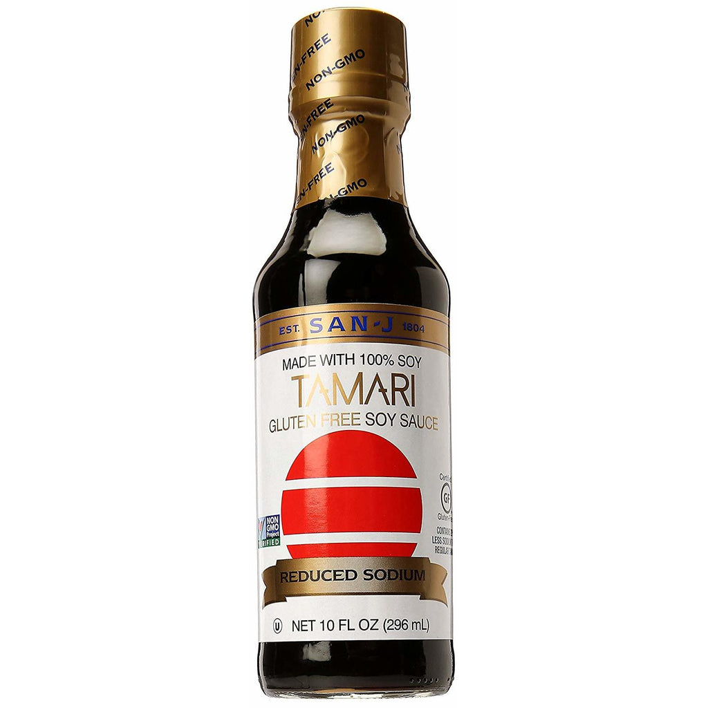 SAN-J, TAMARI,RDCD SODIUM,WHT L 10 FZ,SAN-J,OxKom