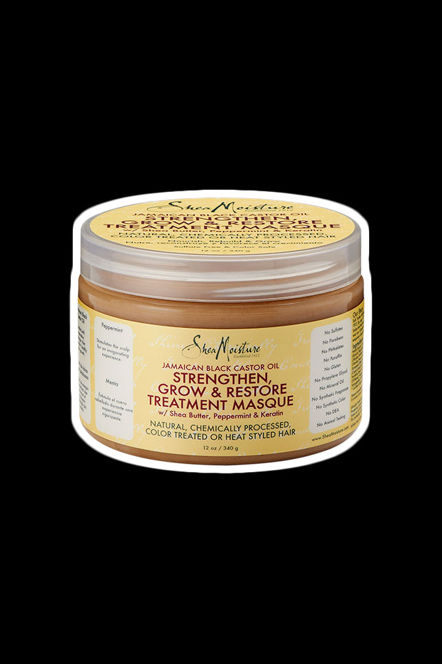 Shea Moisture Jamaican Black Castor Oil Strengthen Treatment Masque 12 Oz