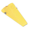 Giant Foot Magnetic Doorstop, No-Slip Rubber Wedge, 3-1/2w x 6-3/4dx2h, Yellow,MASTER CASTER COMPANY,OxKom