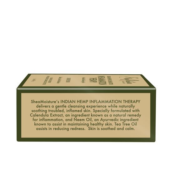 Indian Hemp & Shea Butter Inflammation Therapy Bar Soap,SheaMoisture,OxKom