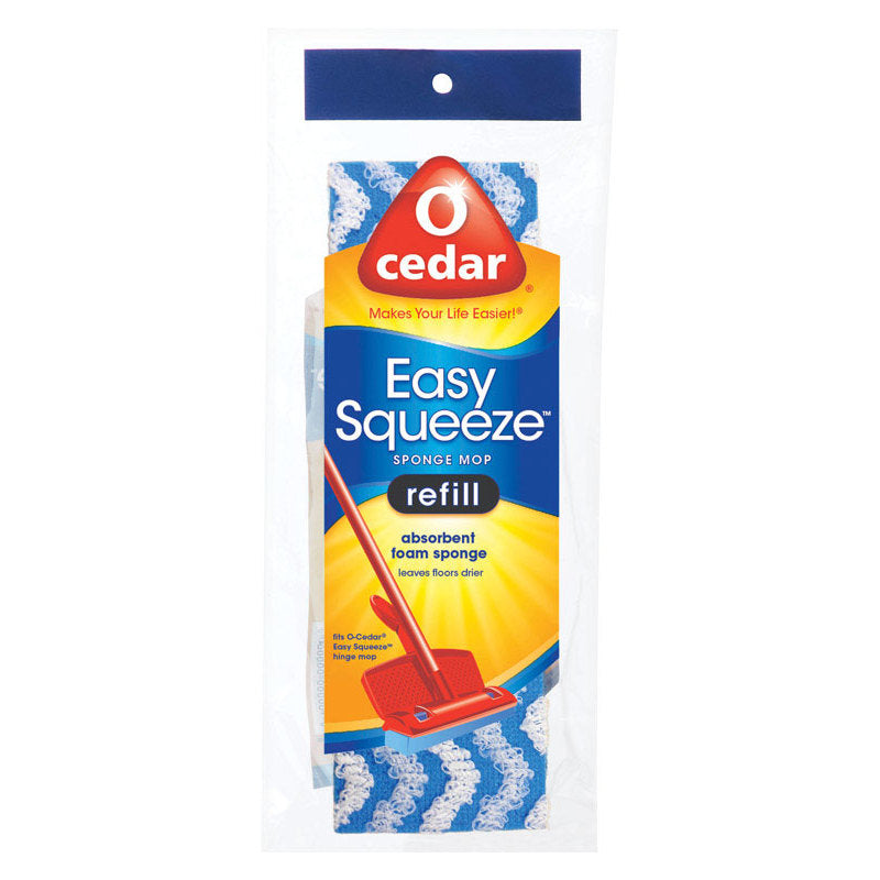 O-Cedar  Easy Squeeze  11.1 in. L Sponge  Mop Refill,OCEDAR,OxKom
