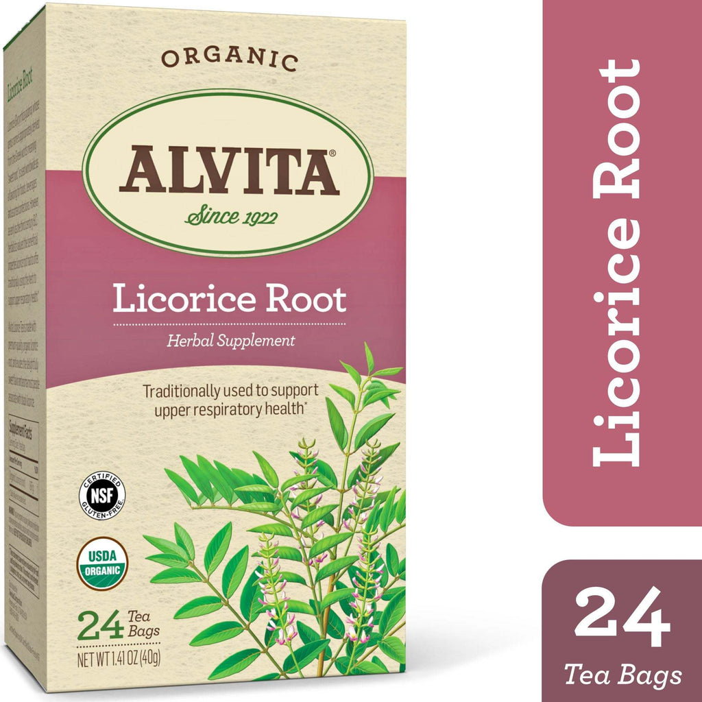 Alvita Teas Organic Herbal Licorice Tea - 24 Bags,ALVITA,OxKom