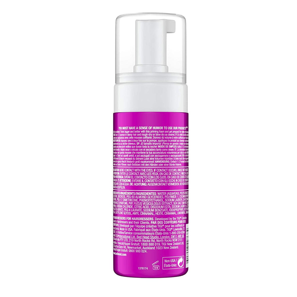 Bed Head Big Volume Boosting Foam, 4.22 Fluid Ounce,TIGI,OxKom
