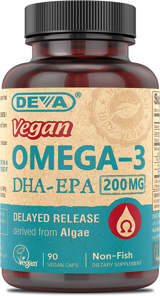 DEVA VEGAN VITAMINS, DHA-EPA (DELAYED REL) VEGAN 90 VCAP