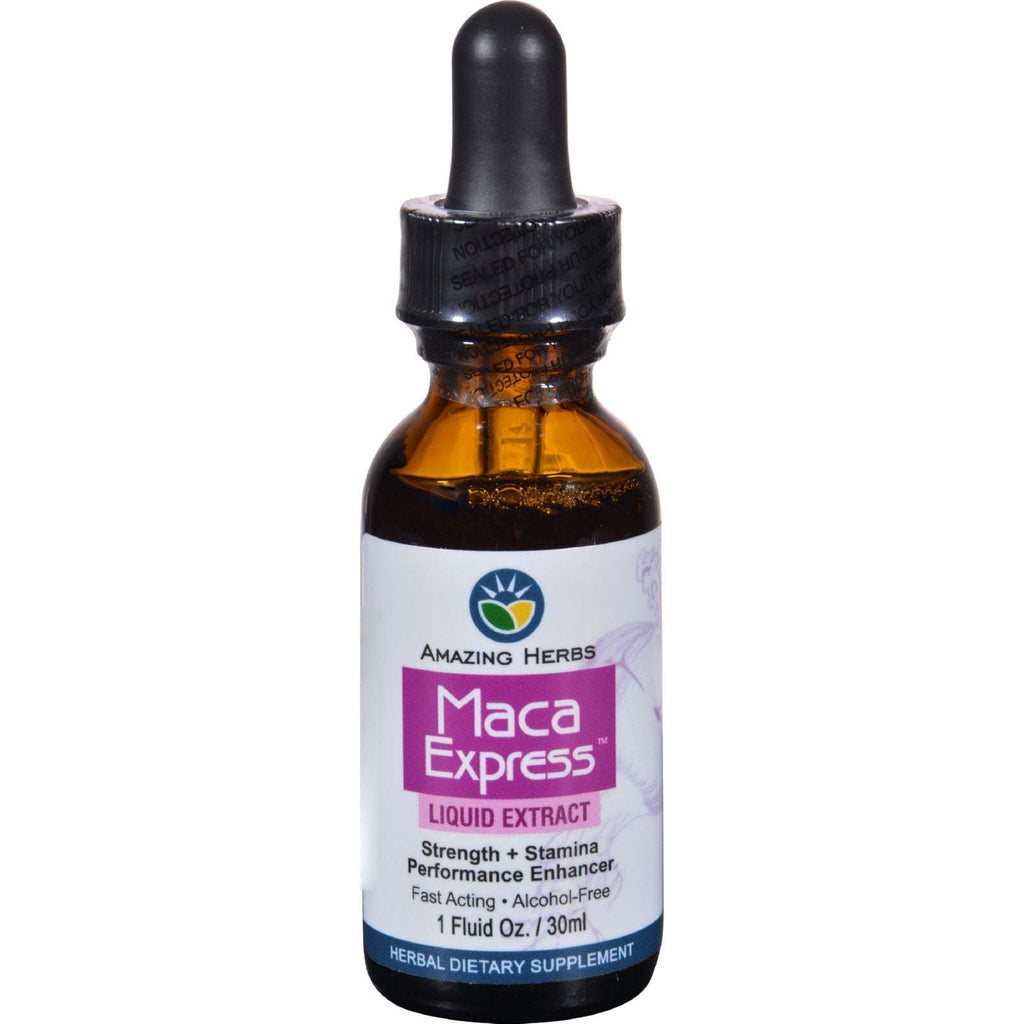Black Seed, Maca Express 1  fl oz,AMAZING HERBS,OxKom