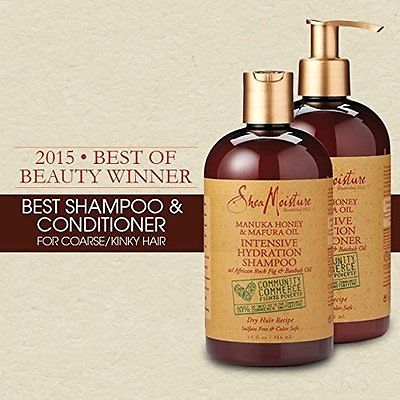 Shea Moisture Manuka Honey - Mafura Intensive Hydration Conditioner - Shampoo
