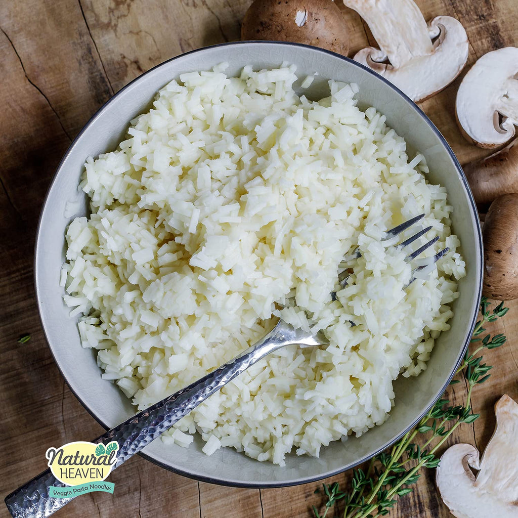 Natural Heaven White Rice Hearts Of Palm 9 oz.