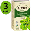 Alvita Tea - Organic - Lemon Balm Herbal - 24 Tea Bags,ALVITA,OxKom